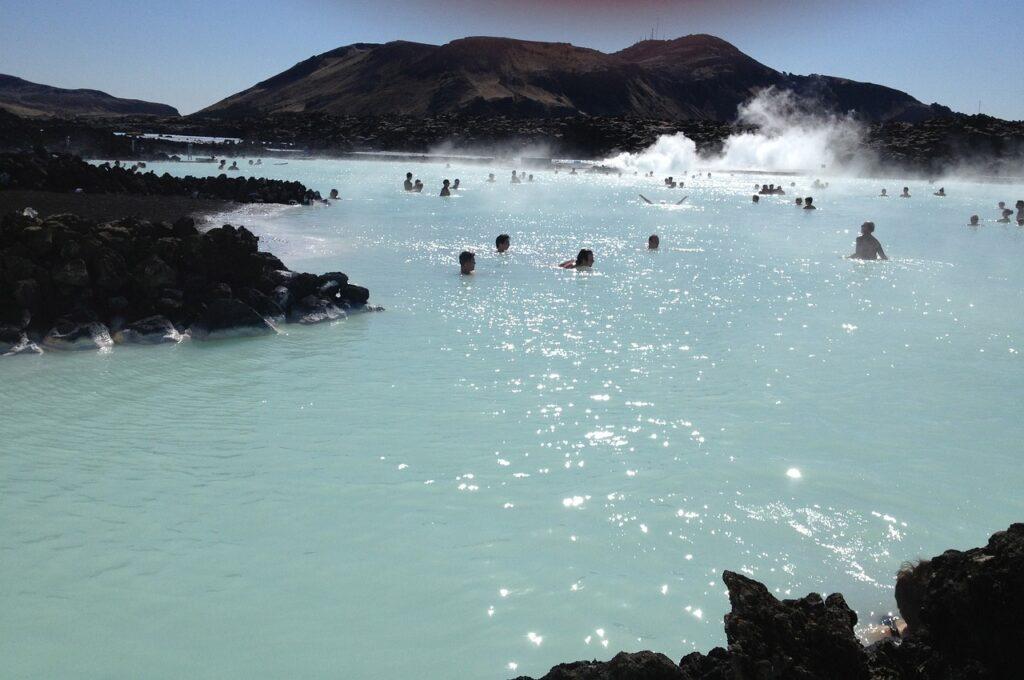 blue lagoon water