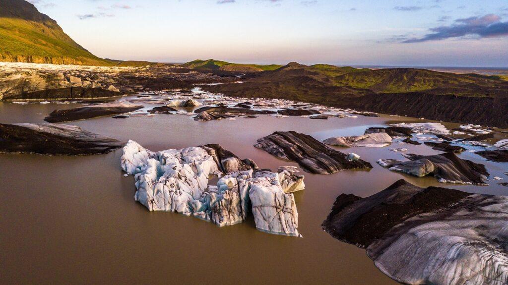 glacier landscape